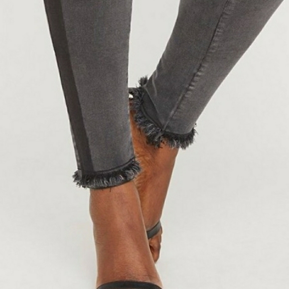 LB Ultimate Stretch Tuxedo Stripe Jean SIZE 14P - Picture 2 of 2